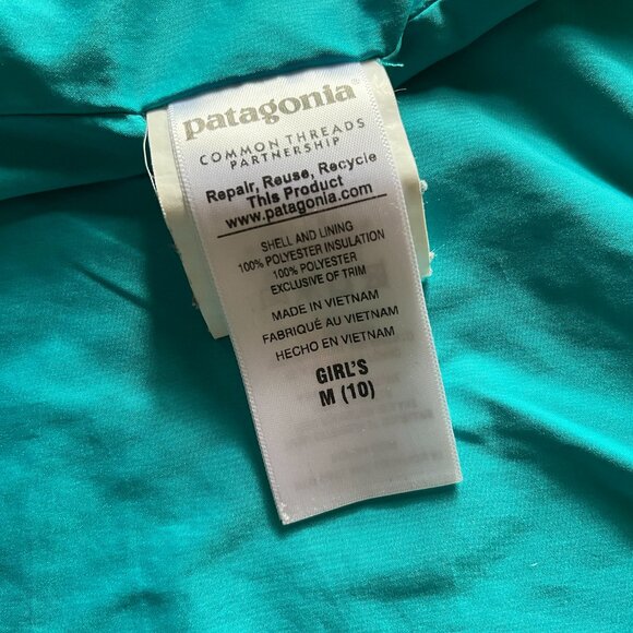 Patagonia quilted liner jacket M 10 - Picture 6 of 10